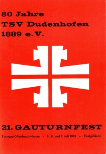 Festbuch zum 80 jährigen Jubiläum des TSV Dudenhofen - 1889-1969