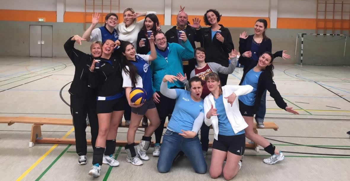 Das Volleyball-Team des TSV Dudenhofen
