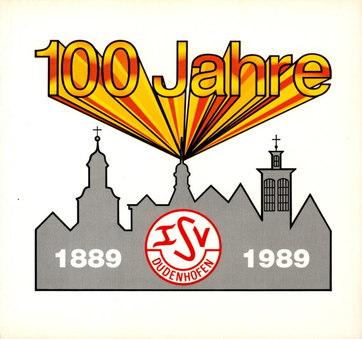 Festbuch zum 100 jährigen Jubiläum des TSV Dudenhofen - 1889-1989