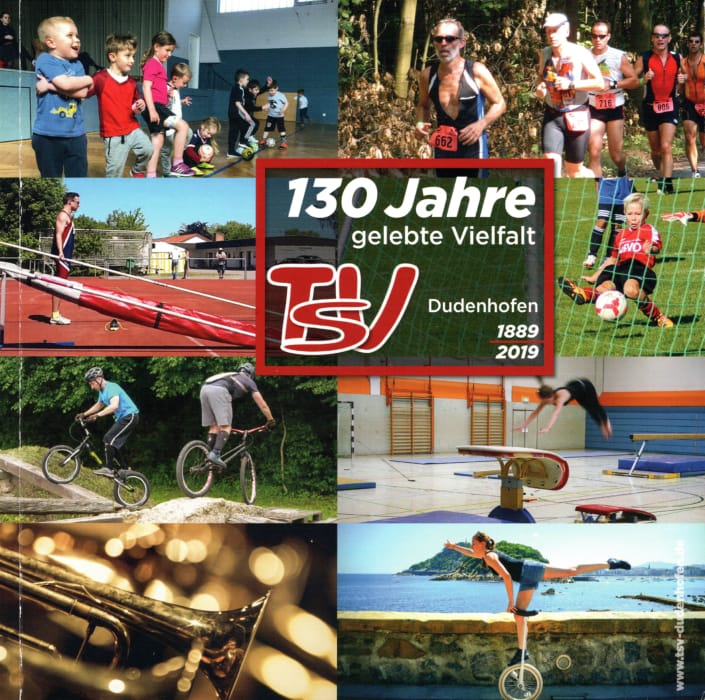 Festbuch zum 130 jährigen Jubiläum des TSV Dudenhofen - 1889-2019